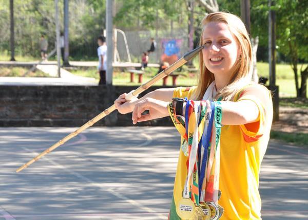 Melissa é campeã nos Jogos Escolares do Rio Grande do Sul