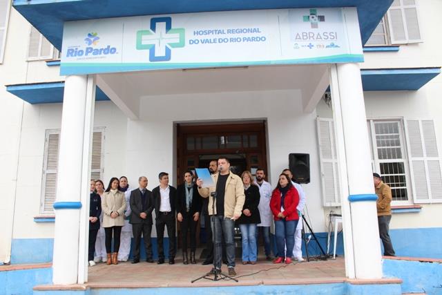 Nova Unidade de Saúde Mental do Hospital Regional do Vale do Rio Pardo é inaugurada