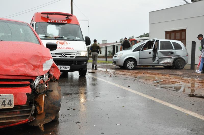 Vereador fica ferido em acidente