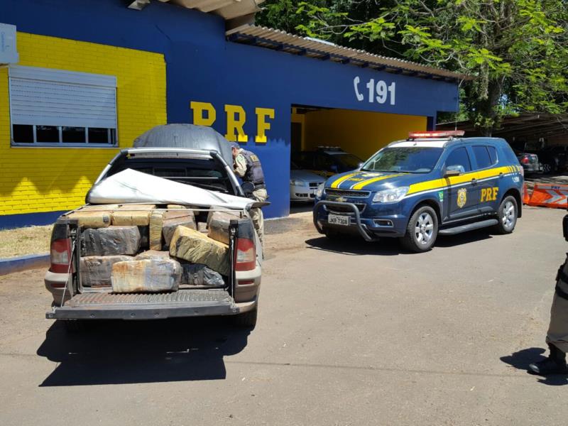 Polícia Rodoviária Federal apreende 647 quilos de maconha em Lajeado