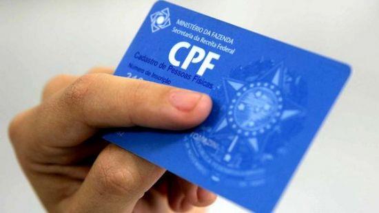 Órgãos federais aceitam CPF como documento de identificação