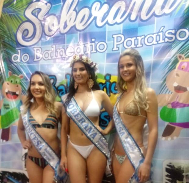 Tauana de Freitas é eleita soberana do Balneário Paraíso