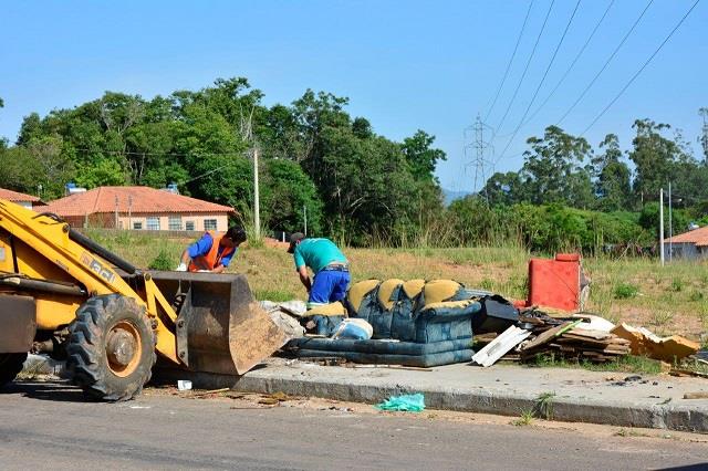 Prefeitura encerra atividades do aterro junto à Usina de Reciclagem