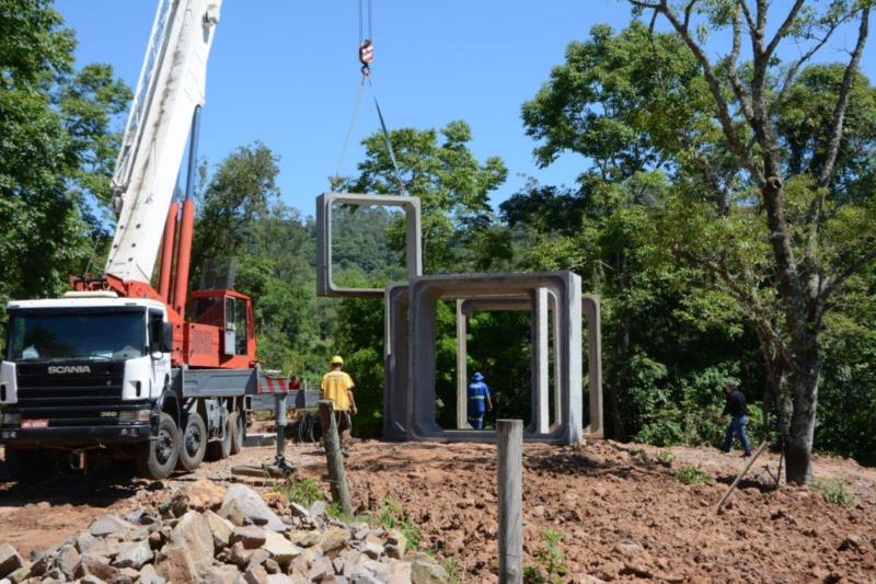 Ponte de Quarta Linha Nova Baixa está quase concluída