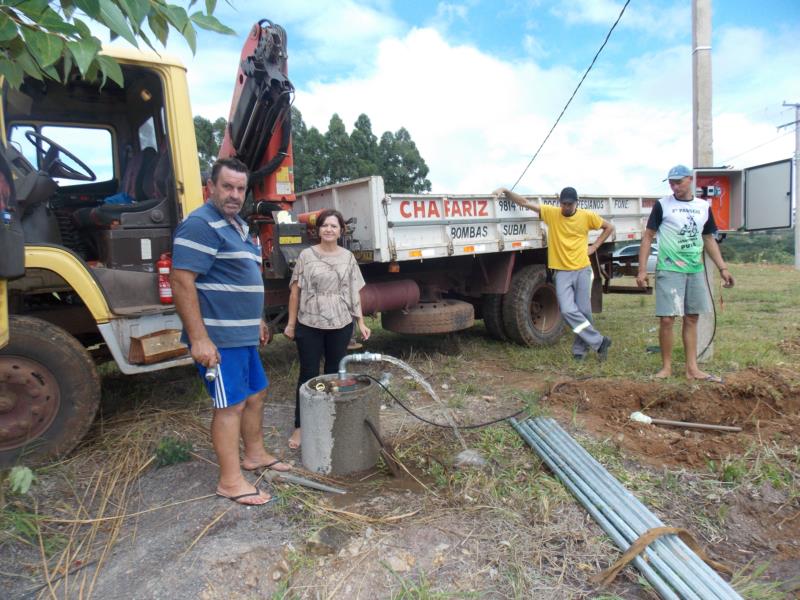 Município de Sinimbu ativa poço artesiano em Linha Cinco