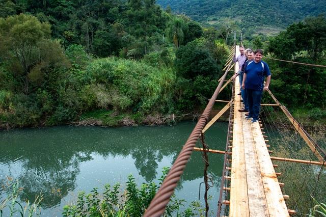 Ponte da Travessa Froemming é recuperada