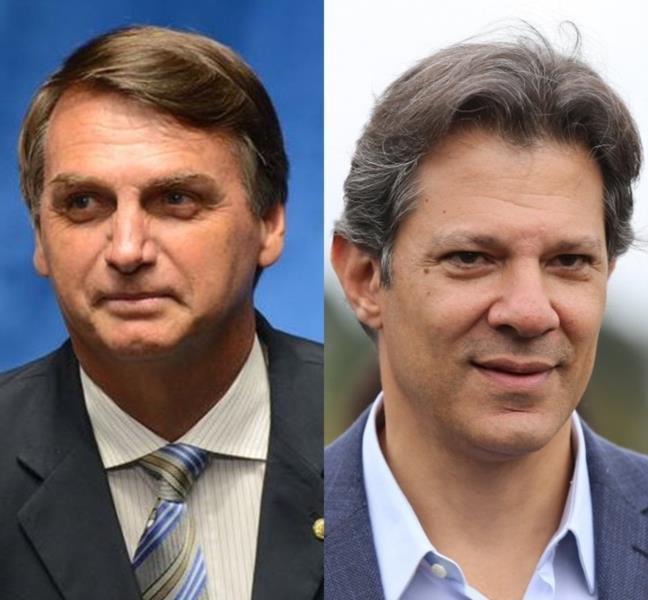 Datafolha: Bolsonaro tem 59% dos votos válidos; Haddad tem 41%