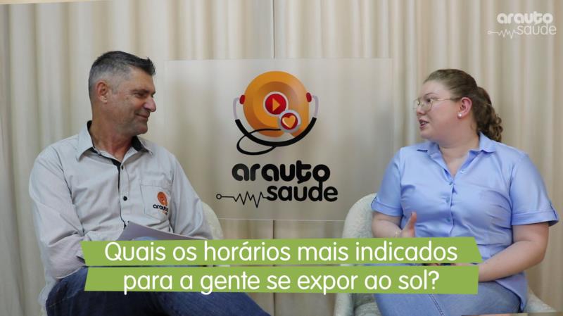 Horários adequados de exposição ao sol