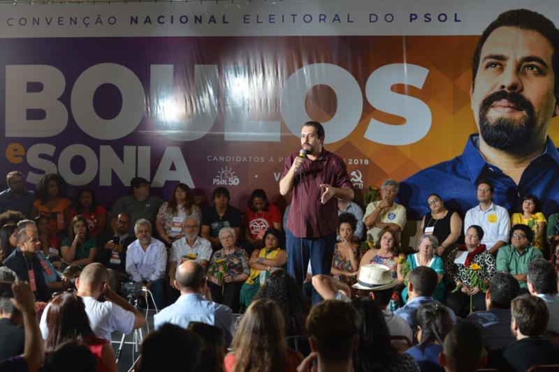 PSOL confirma Boulos como candidato à Presidência da República