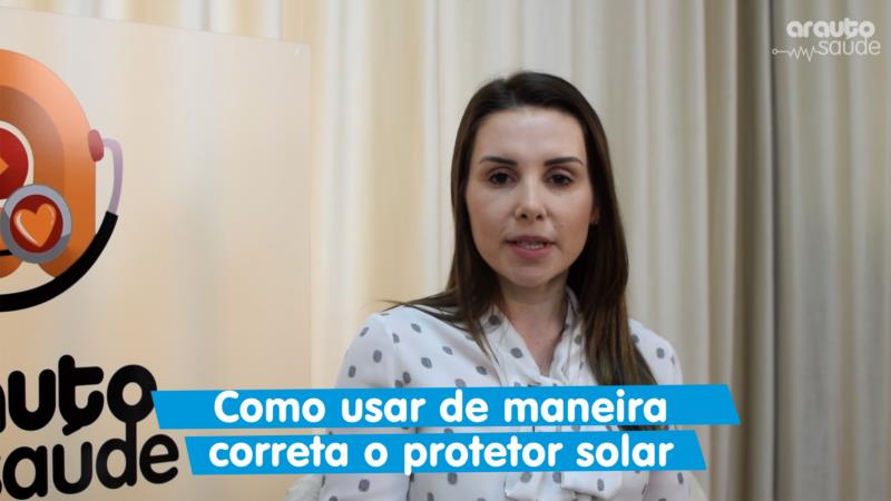 Como devemos usar o protetor solar