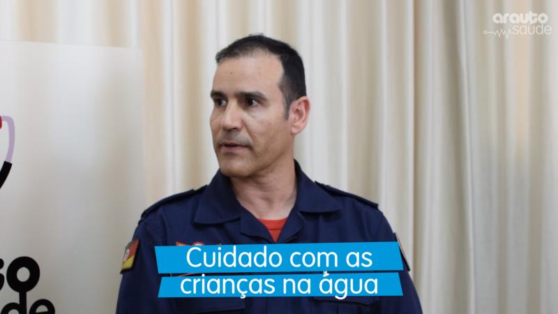 Cuidado com as crianças na água