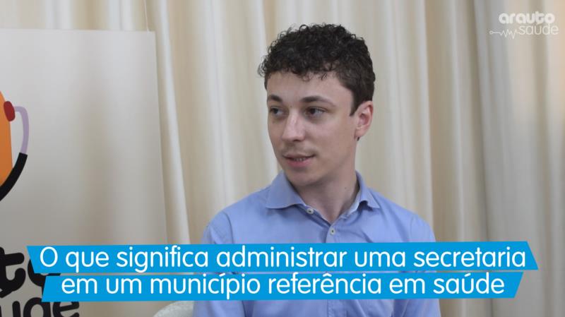 O que significa administrar uma secretaria em um município referência em saúde?