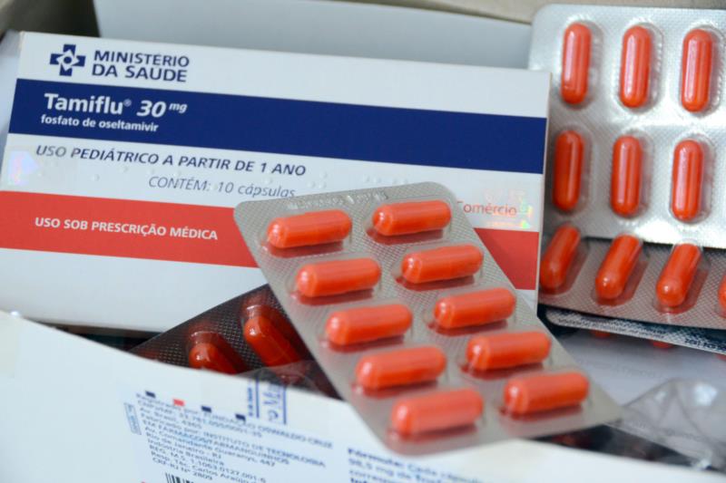 Secretaria de Saúde divulga locais para retirada de Tamiflu