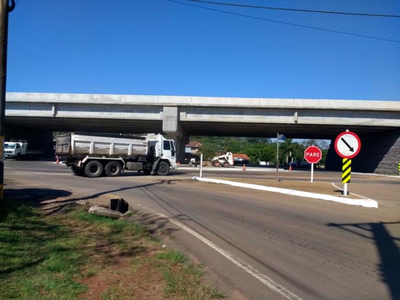 Tráfego no viaduto Fritz e Frida já está liberado