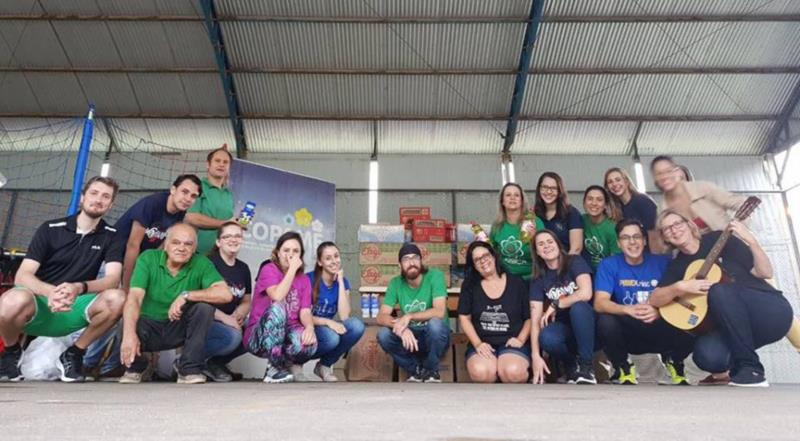 Cursos de Química e Física da Unisc realizam Trote Solidário em prol da Copame