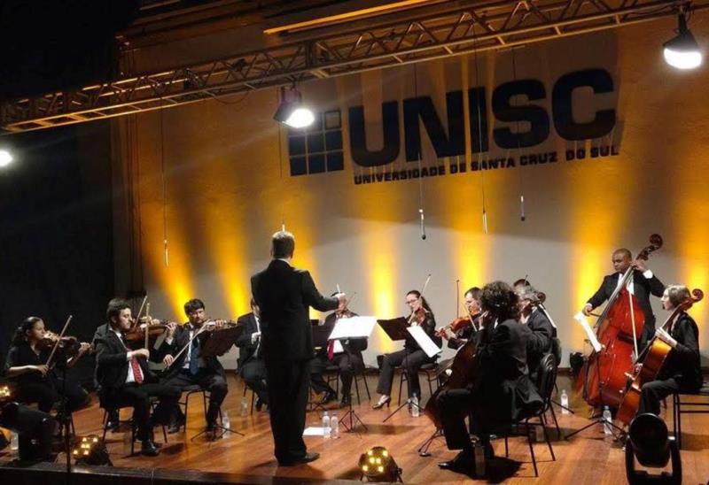 Orquestra da Unisc realiza concerto de outono