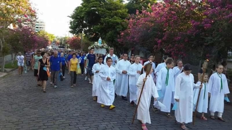 Domingo tem Procissão de Nossa Senhora de Lourdes