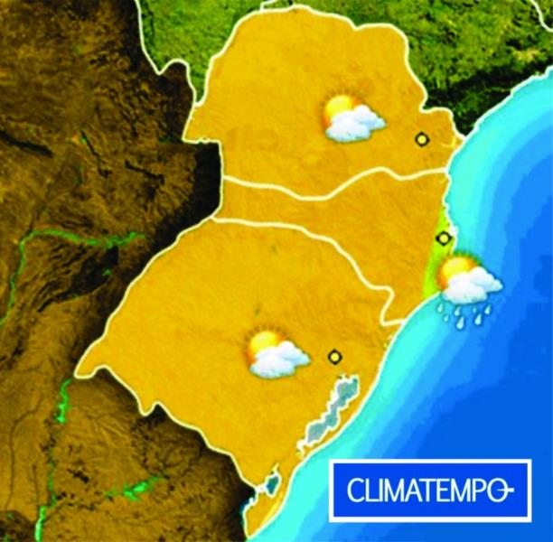 Julho começa com tempo seco e muito frio no Rio Grande do Sul