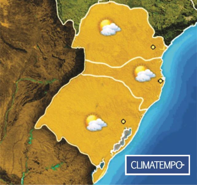 Clima seco deve predominar até o dia 20