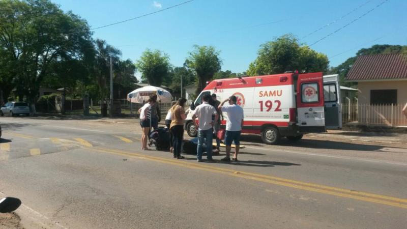 Casal fica ferido em colisão na ERS-409