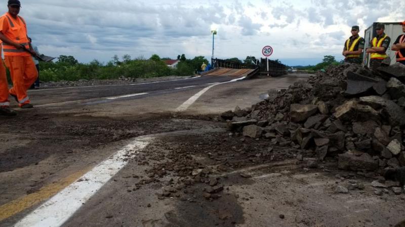 Obras do pontilhão na RSC-287 iniciam na segunda-feira