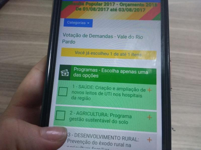 Apenas 11,4% dos eleitores do Vale do Rio Pardo votaram na Consulta Popular