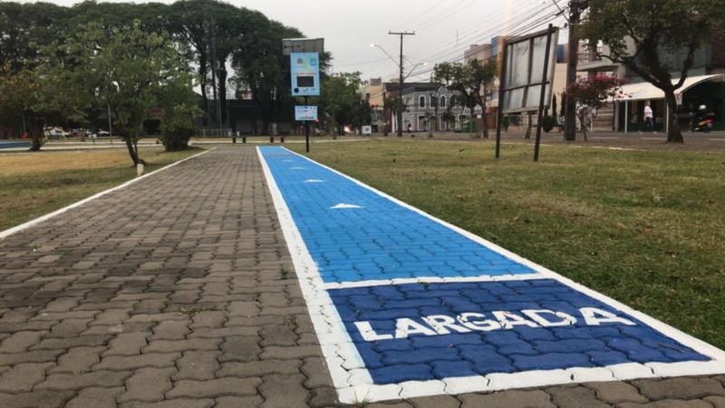 Primeira pista de velocidade fixa do mundo é inaugurada em Santa Cruz