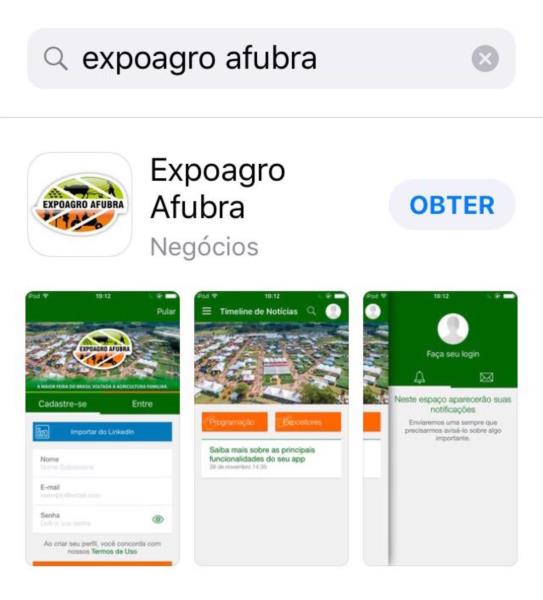 Expoagro Afubra lança aplicativo para celular