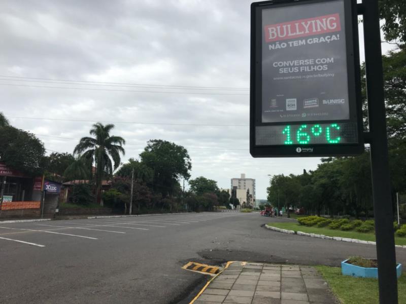 Semana será de frio no amanhecer e sol no Vale do Rio Pardo