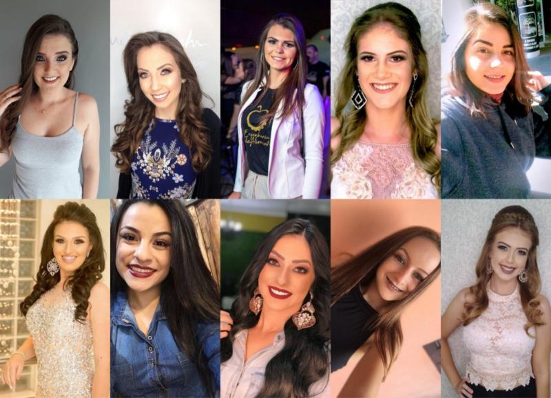 Escolha das soberanas da Festa das Orquídeas terá dez candidatas