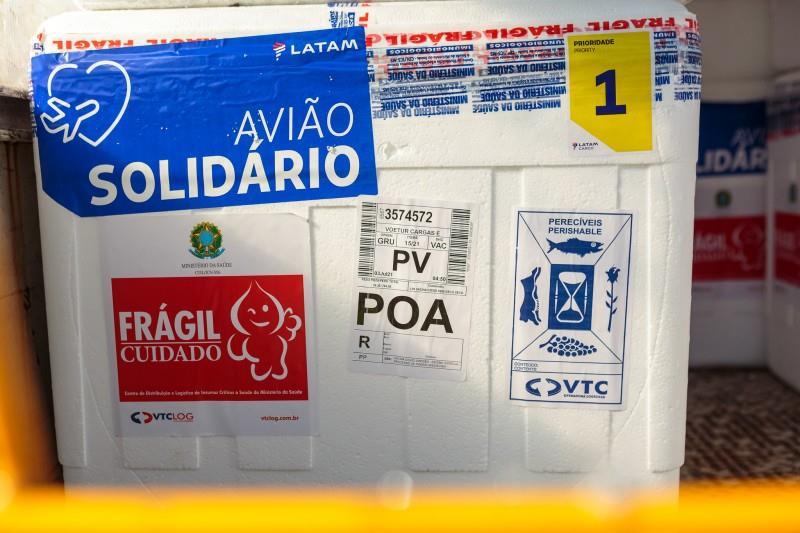 Vale do Rio Pardo recebe lote com mais de 5 mil vacinas contra a Covid-19