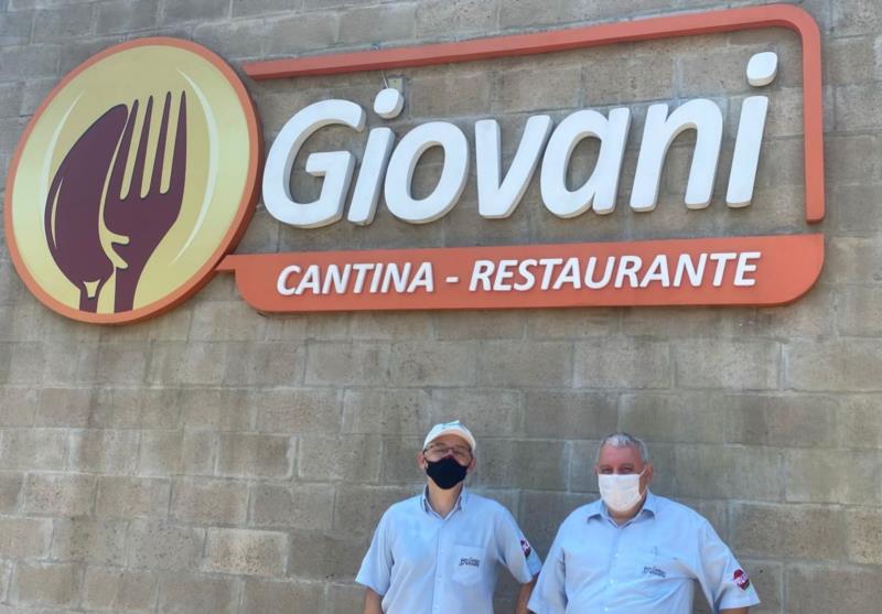 Sob o comando dos irmãos Gilmar e Gilberto, o sucesso do Restaurante Cantina Giovani