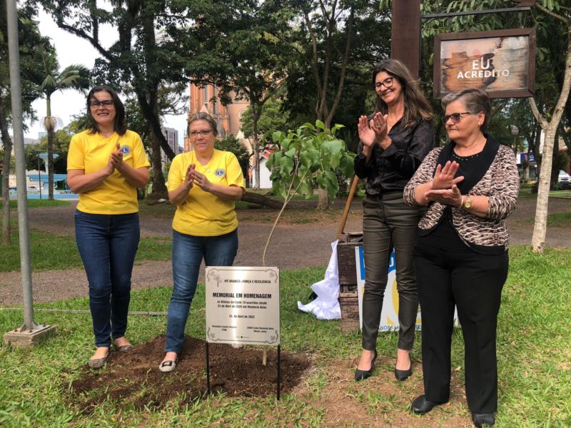 Memorial às vítimas da Covid-19 é inaugurado no Centro de Venâncio