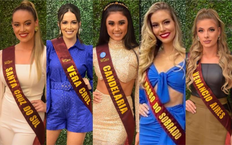 Candidatas da região disputam ao título de Miss RS Latina neste final de semana