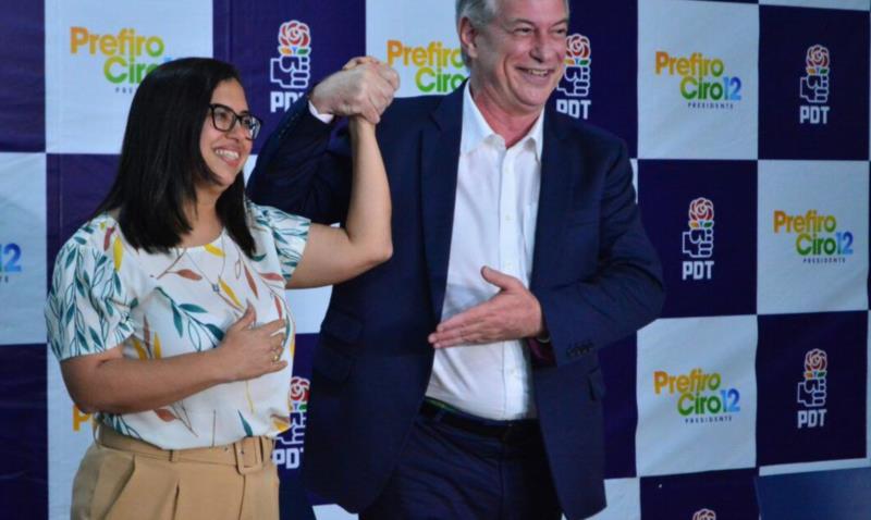 PDT escolhe Ana Paula Matos para ser vice em chapa de Ciro Gomes