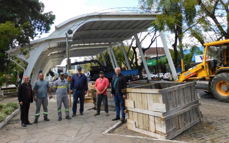 Sobradinho inicia ampliação da Rua Coberta