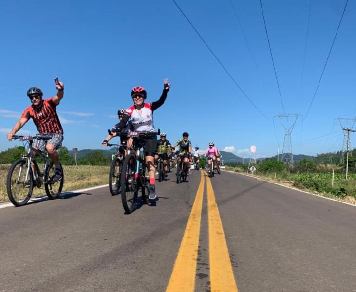 Vale do Sol sedia pedal Caminhos do Chopp