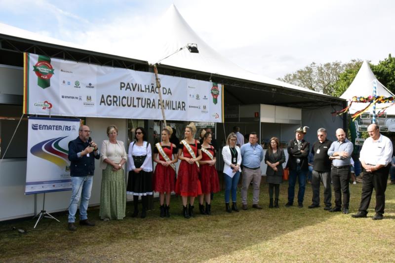 Pavilhão da Agricultura Familiar é oficialmente inaugurado