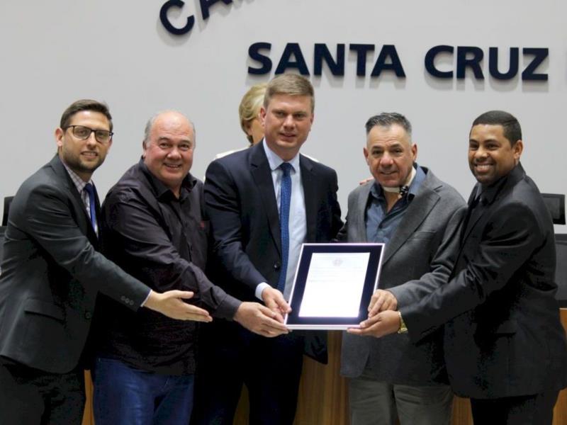 Médico Paulo Renato Krebs recebe o título de Cidadão Santa-cruzense