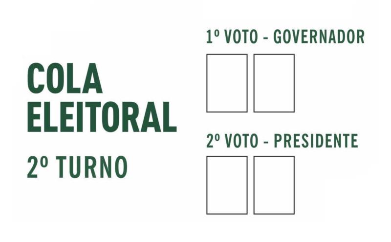 Você já fez a sua colinha? Sabe os números dos seus candidatos? Consulte;