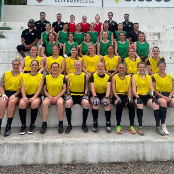 Santa Cruz Chacais tem quatro representantes na Seleção Gaúcha de Flag Football feminino