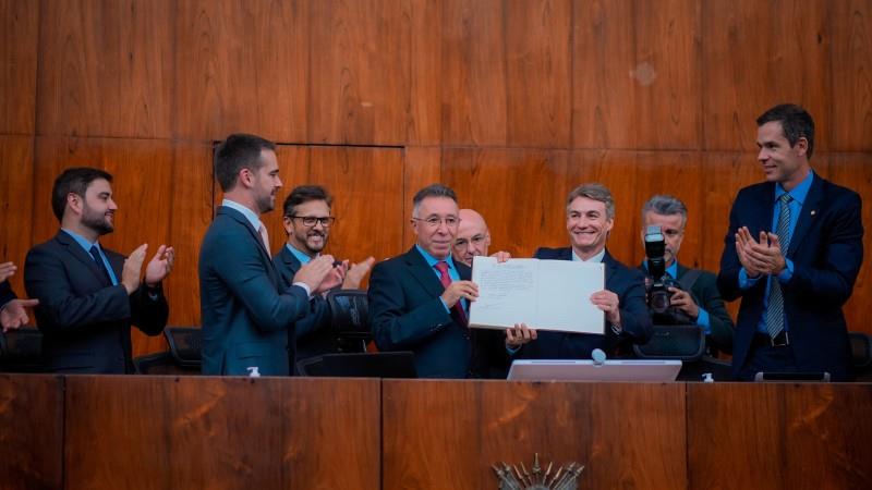 Vilmar Zanchin é eleito novo presidente da Assembleia Legislativa