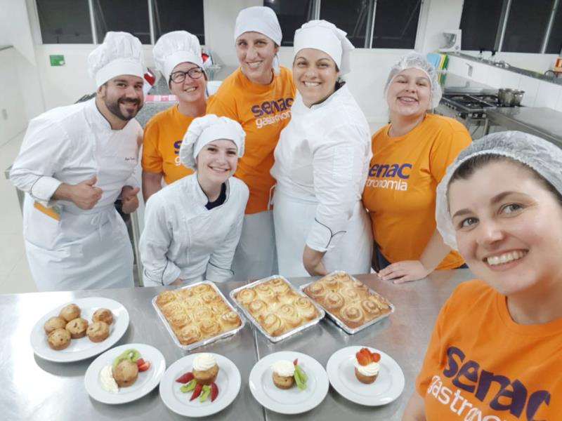 Cursos de Confeitaria do Senac mudam vidas