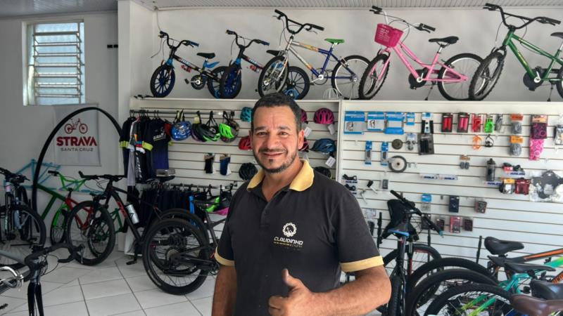 Claudinho Bicicletas: Referência há 30 anos em Santa Cruz e agora em novo endereço