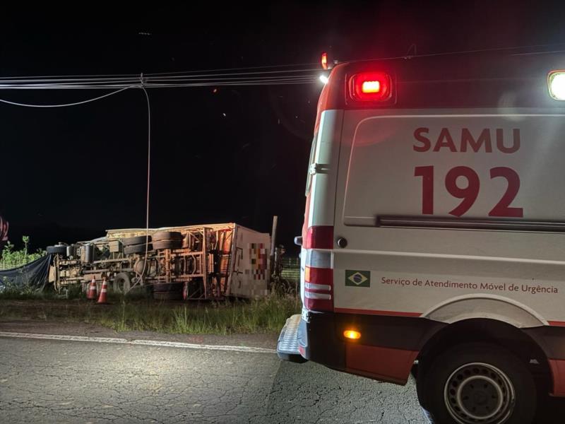 Acidente deixa três mortos em Passo do Sobrado