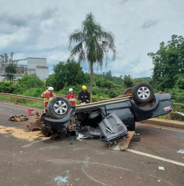 Homem morre em capotamento no Vale do Taquari