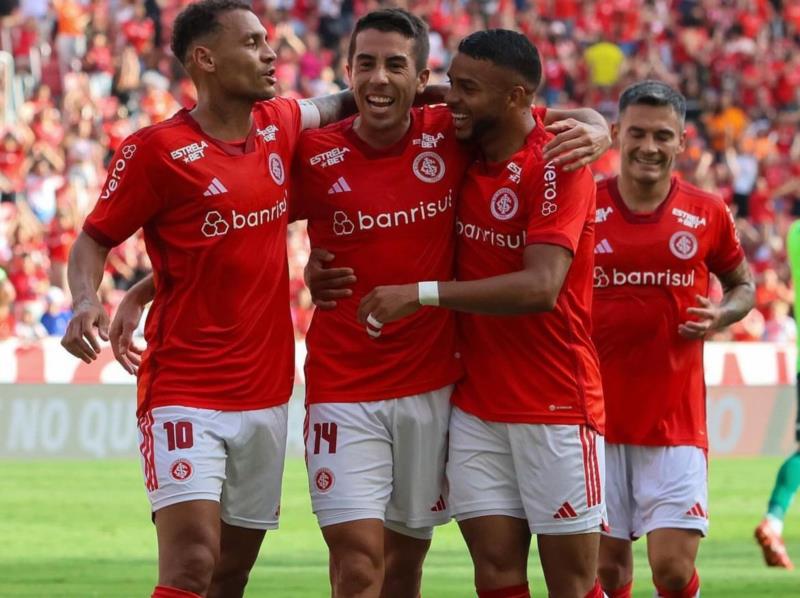 Inter goleia o Ypiranga por 3 a 0 no Beira-Rio