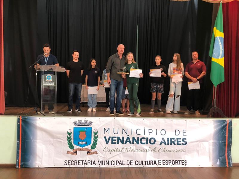 Premiação dos Jogos Escolares de Venâncio Aires ocorre na quinta-feira