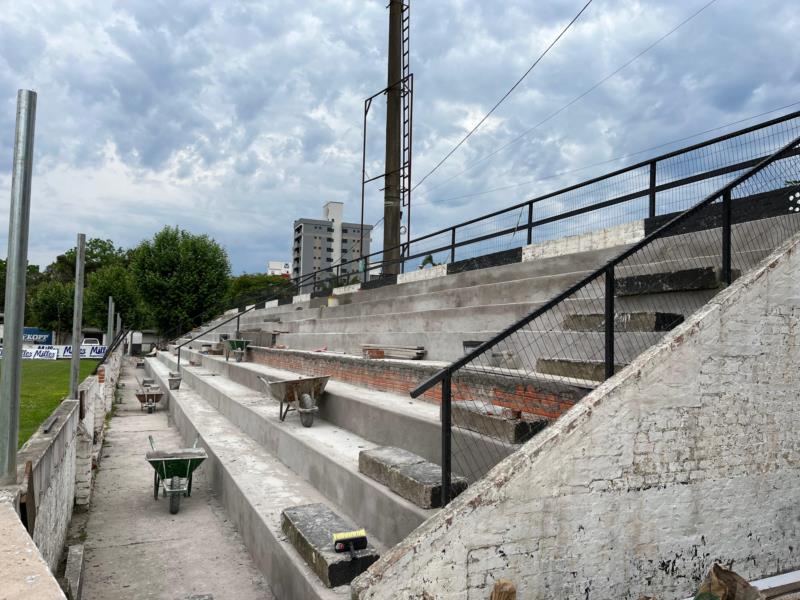 Obras no Estádio dos Plátanos devem ser finalizadas na segunda quinzena de dezembro