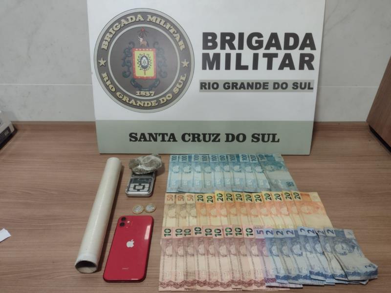 Homem é preso por tráfico de drogas em Santa Cruz